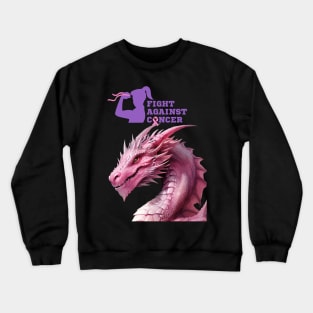 Fight Against Cancer - Live Victorious! Crewneck Sweatshirt